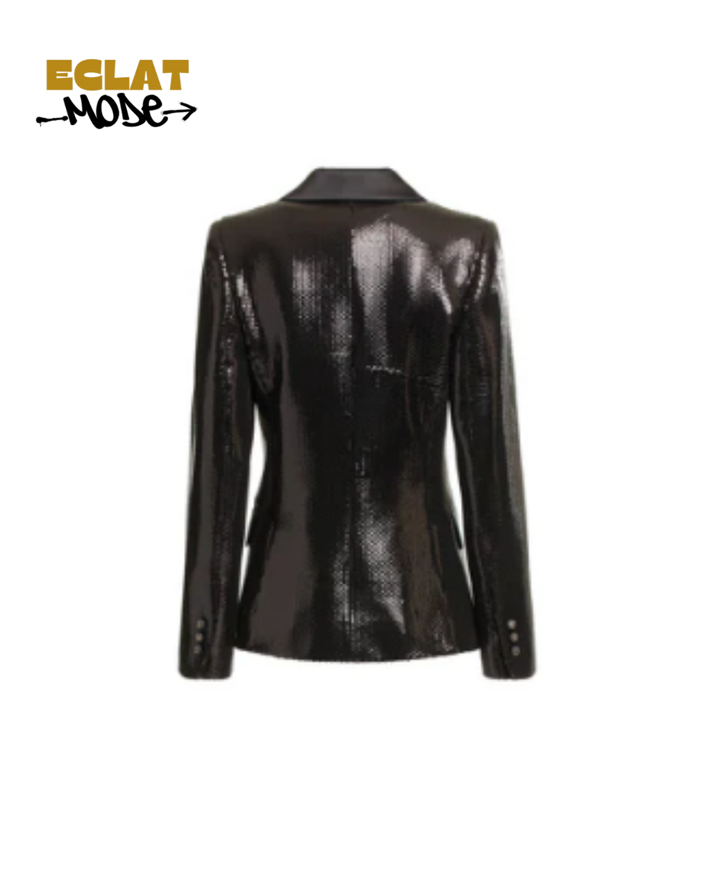 Midnight Radiance Sequin Blazer